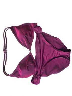 No Boundaries Plum/Magenta Bikini Set